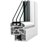Plastové okno Internorm KF 310 - design ambiente