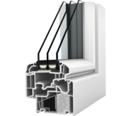 Plastové okno Internorm KF 410 - design ambiente