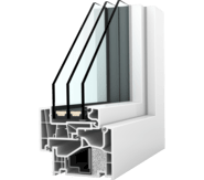 Plastové okno Internorm KF 510 - design home pure