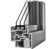 Plasthliníkové okno Internorm KF 410 - design home pure