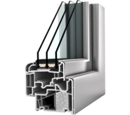 Plasthliníkové okno Internorm KF 410 - design home soft