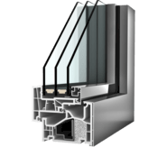 Plasthliníkové okno Internorm KF 510 - design pure