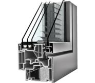 Plasthliníkové okno Internorm KV 440 - design home pure